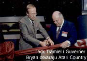 Jack Tramiel i Guverner Bryan otvaraju Atari Country